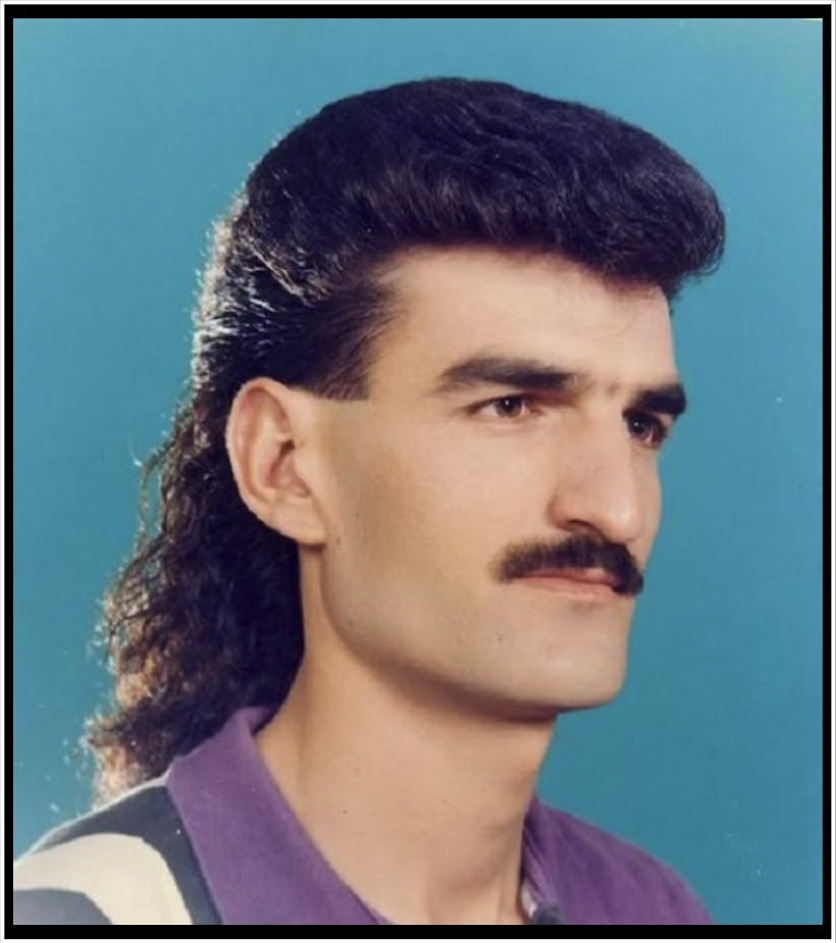 The legendary mullet — business in the front, party in the back